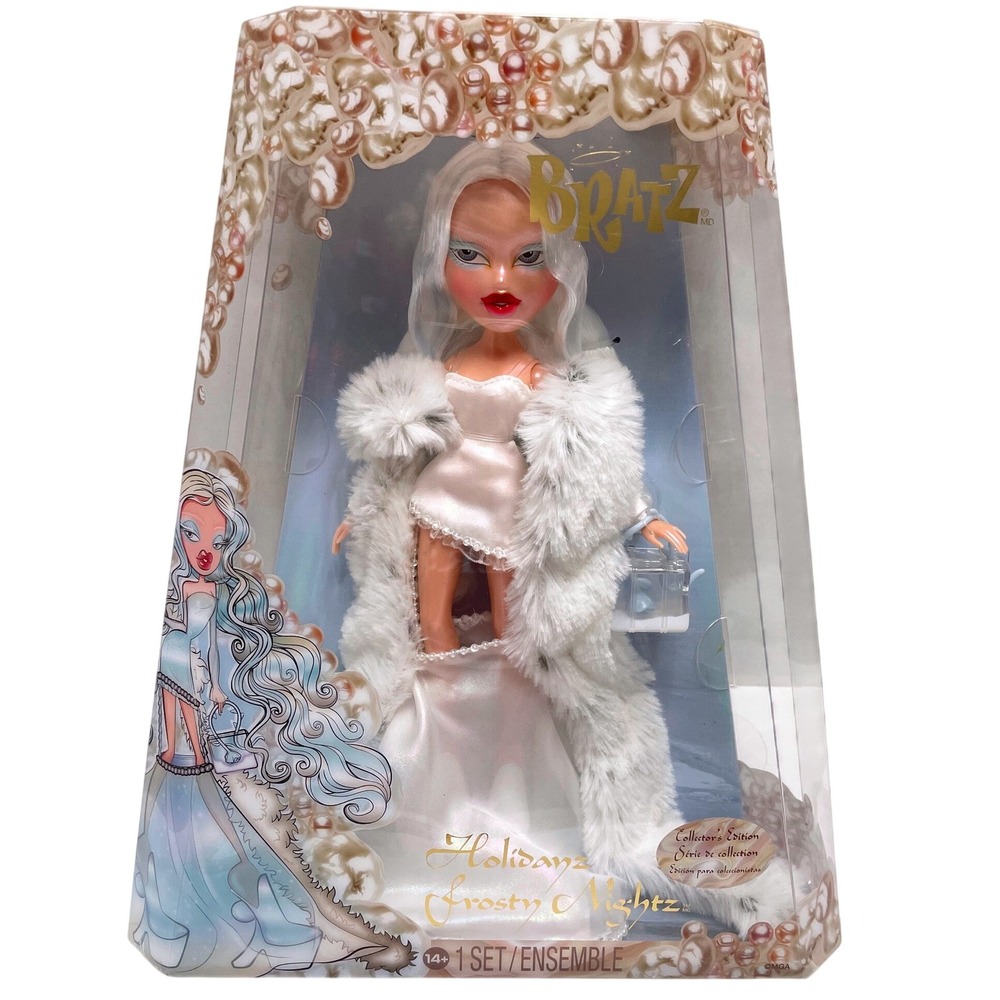 Bratz Holidayz Frosty Nightz Cloe Collector Edition Doll NIB 544906C3